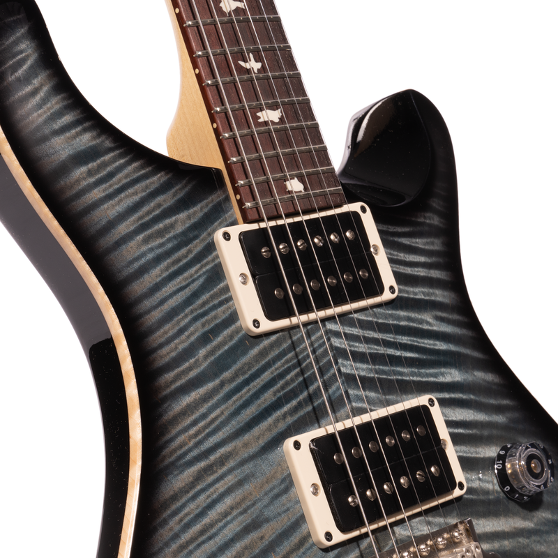 PRS CE24 Electric Guitar, Faded Blue Smokeburst