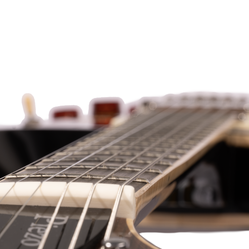 PRS SE Hollowbody II Piezo Electric Guitar, Black Gold Burst