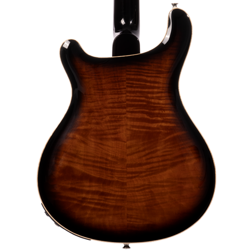 PRS SE Hollowbody II Piezo Electric Guitar, Black Gold Burst