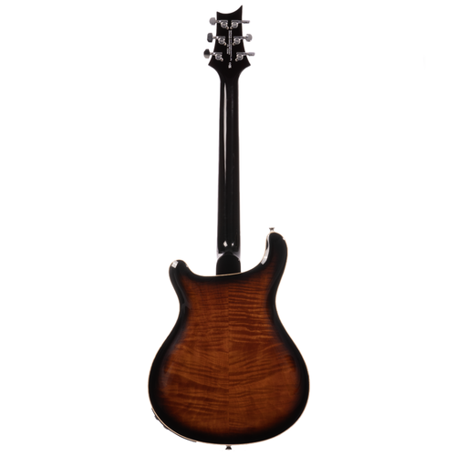 PRS SE Hollowbody II Piezo Electric Guitar, Black Gold Burst
