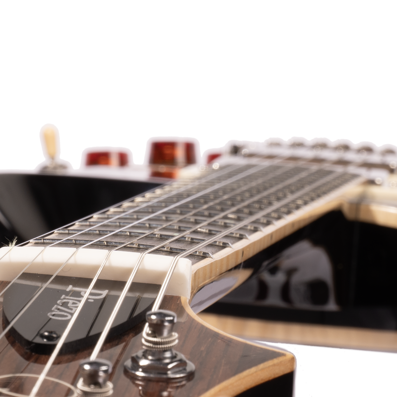 PRS SE Hollowbody II Piezo Electric Guitar, Black Gold Burst