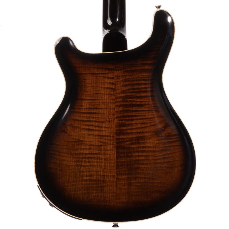 PRS SE Hollowbody II Piezo Electric Guitar, Black Gold Burst