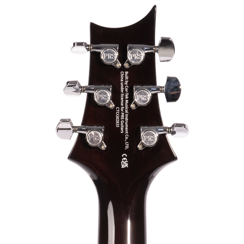 PRS SE Hollowbody II Piezo Electric Guitar, Black Gold Burst