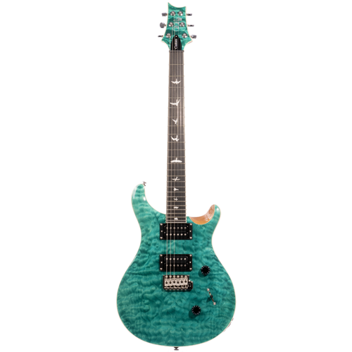 PRS SE Custom 24 Quilt Package Electric Guitar, Turquoise PRS SE Custom 24 Quilt Package Electric Guitar, Turquoise