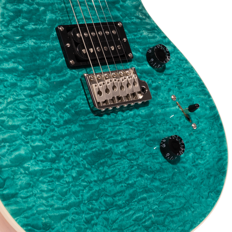 PRS SE Custom 24 Quilt Package Electric Guitar, Turquoise