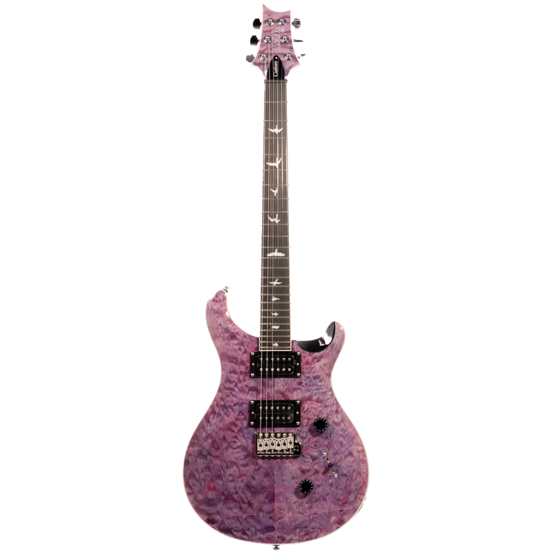PRS SE Custom 24 Quilt Package Electric Guitar, Violet