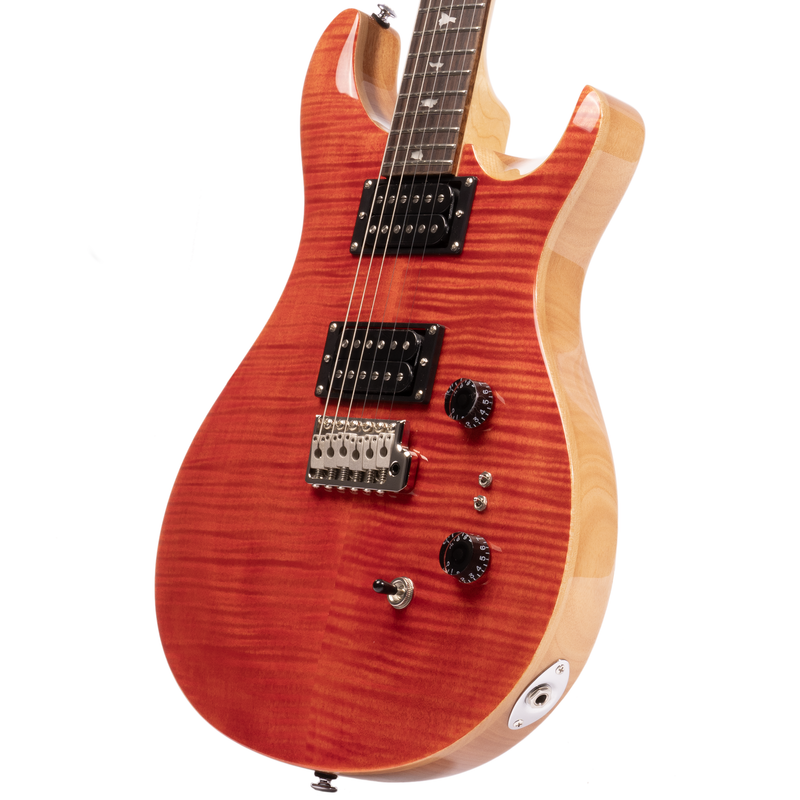 PRS SE Custom 24-08 Electric Guitar, Rosewood Fingerboard, Blood Orange