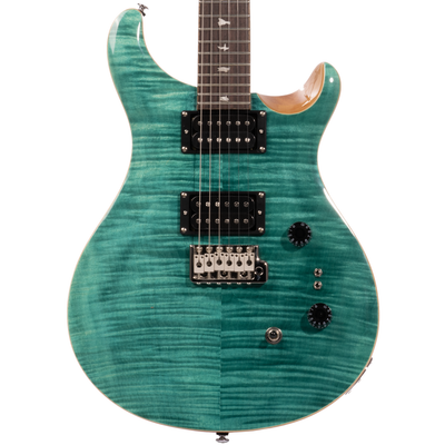 2023 PRS SE Custom 24-08 Electric Guitar, Rosewood Fingerboard, Turquoise