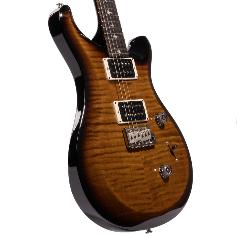 PRS Limited Edition S2 10th Anniversary Custom 24 Electric Guitar, Black Amber