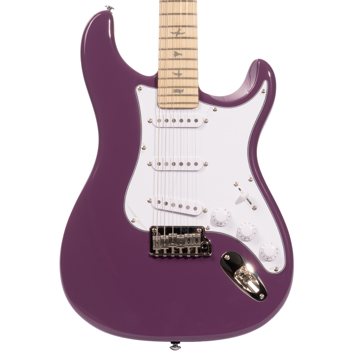 2023 PRS SE Silver Sky Electric Guitar, Maple Fingerboard, Summit Purple