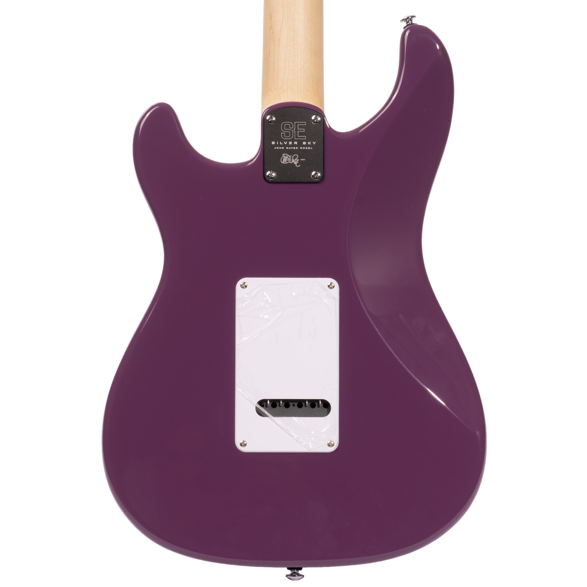 2023 PRS SE Silver Sky Electric Guitar, Maple Fingerboard, Summit Purple