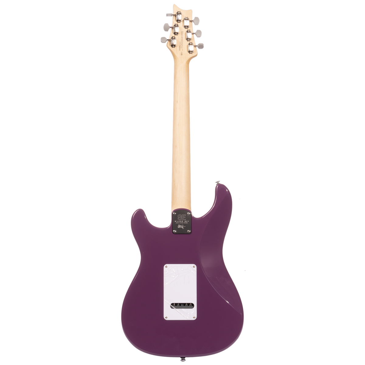 2023 PRS SE Silver Sky Electric Guitar, Maple Fingerboard, Summit Purple