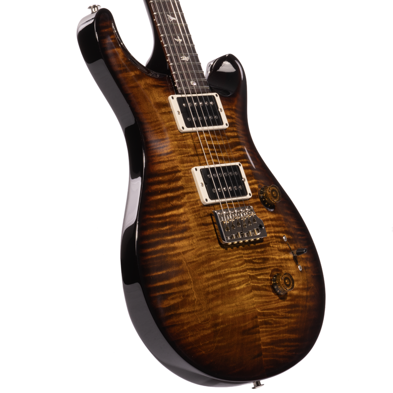 PRS Custom 24 Electric Guitar, Black Gold Wraparound Burst