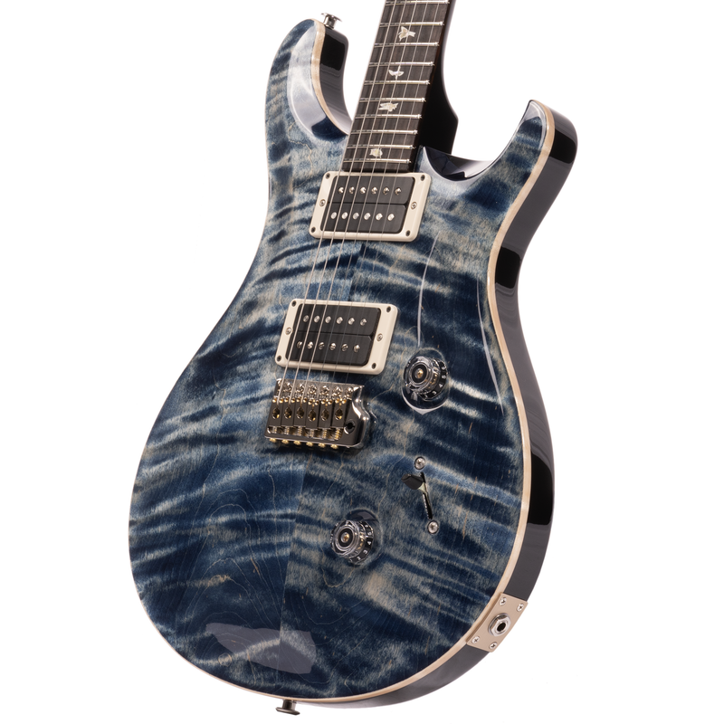 PRS Custom 24 Electric Guitar, Rosewood Fingerboard, Faded Whale Blue