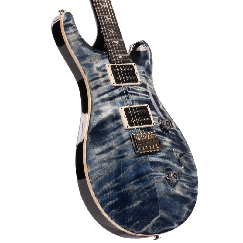 PRS Custom 24 Electric Guitar, Rosewood Fingerboard, Faded Whale Blue
