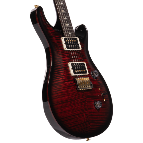 PRS Custom 24 10-Top Electric Guitar, Fire Smokeburst