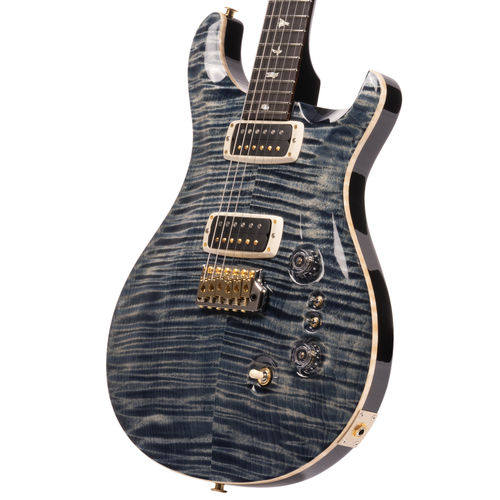 PRS Custom 24-08 10 Top Electric Guitar, Faded Whale Blue