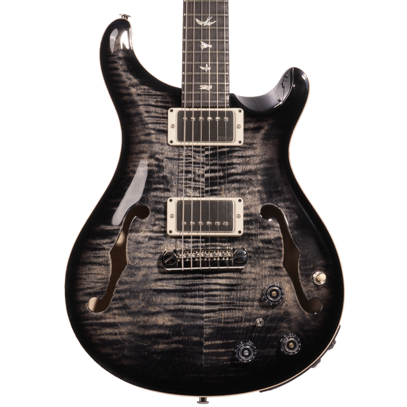PRS Hollowbody II Piezo Electric Guitar, Charcoal Burst