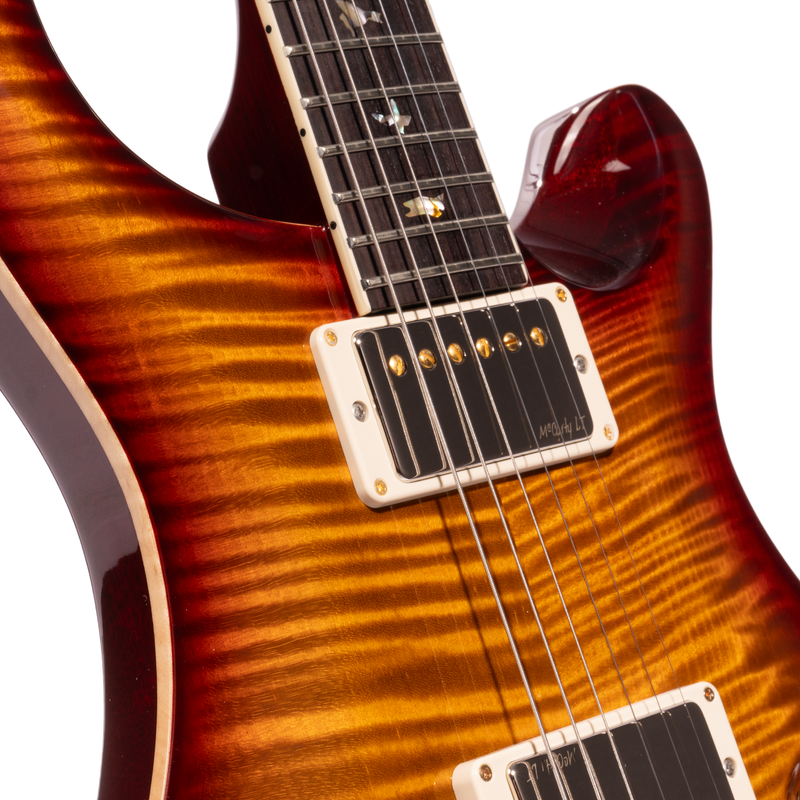PRS McCarty 10-Top Electric Guitar, Dark Cherry Sunburst w/Case