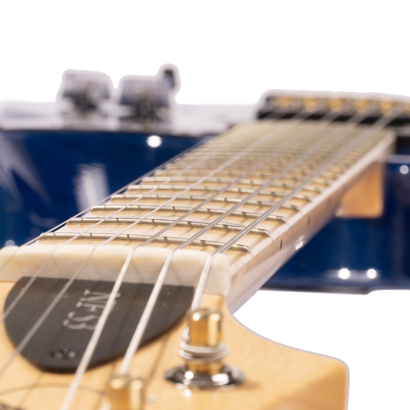 PRS NF 53 Electric Guitar, Maple Fingerboard, Blue Matteo
