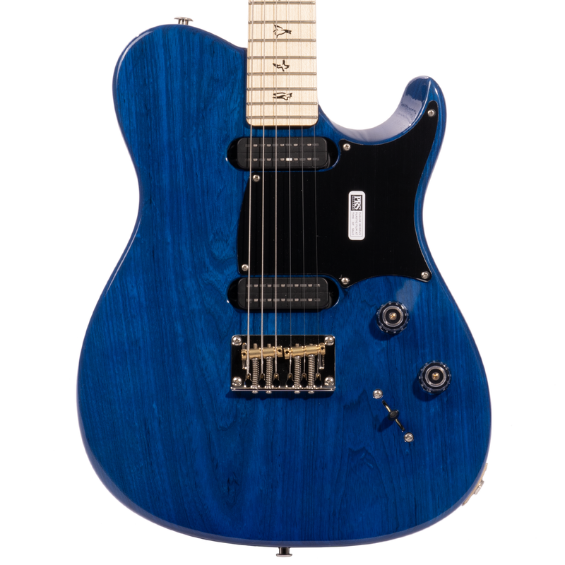 PRS NF 53 Electric Guitar, Maple Fingerboard, Blue Matteo