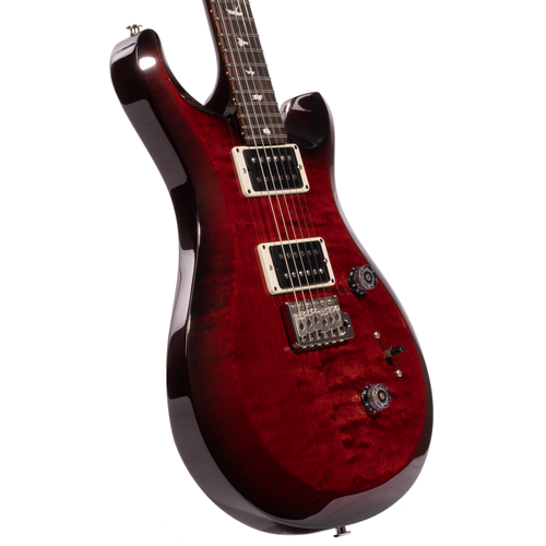 Prs custom 24 fire red burst on sale