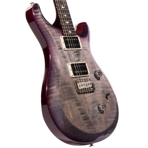 PRS S2 Custom 24 Electric Guitar, Faded Gray Black Purple Burst