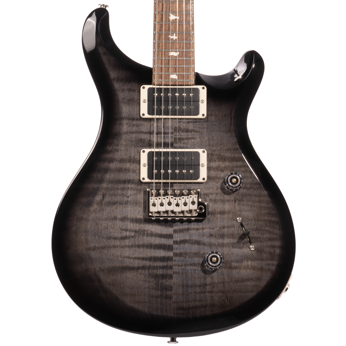 PRS S2 Custom 24 Electric Guitar, Faded Gray Black Burst