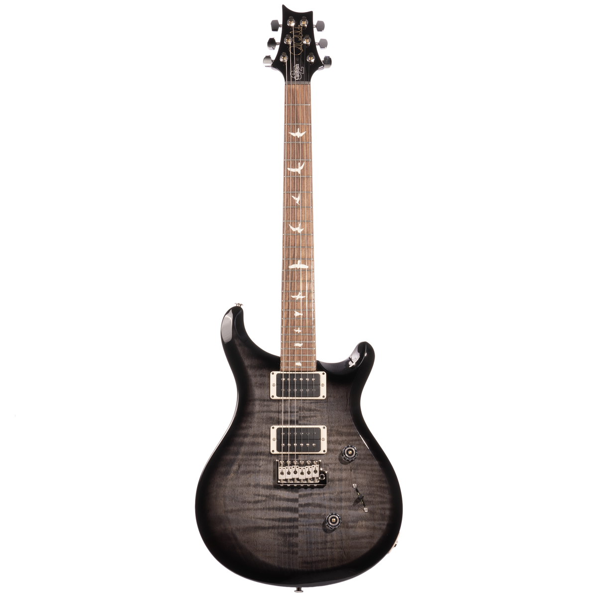 PRS S2 Custom 24 Electric Guitar, Faded Gray Black Burst