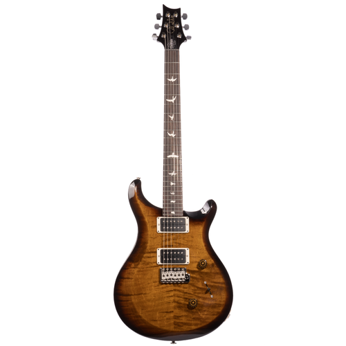 ギター Prs custom24 amber PRS S2 Custom 24 Electric Guitar, Black Amber