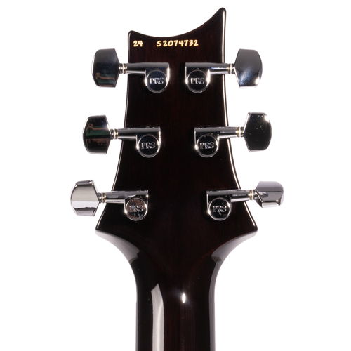 PRS S2 Custom 24 Electric Guitar, Black Amber