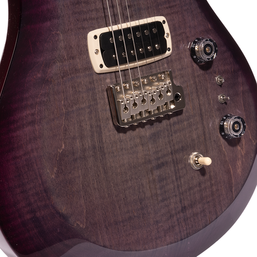 PRS S2 Custom 24-08 Electric Guitar, Faded Gray Black Purple Burst
