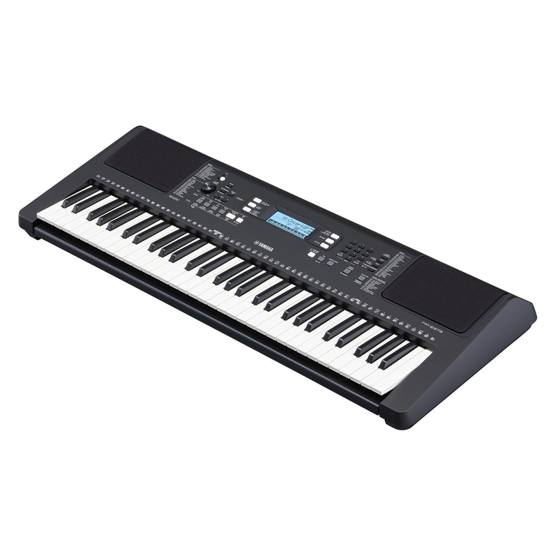 Yamaha PSR-E373 61-Key Portable Keyboard with PA-130 Power Adapter