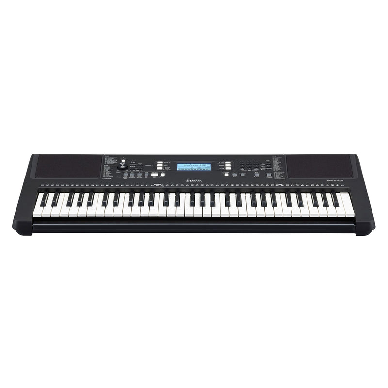 Yamaha PSR-E373 61-Key Portable Keyboard with PA-130 Power Adapter