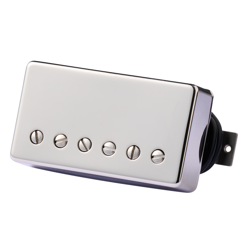 Gibson '57 Classic Quick Connect Rhythm Humbucker Pickup, Double Black, Nickel Cover