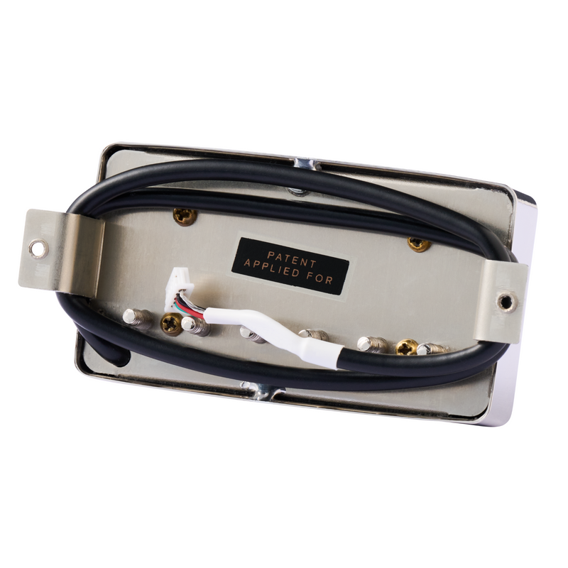 Gibson '57 Classic Quick Connect Rhythm Humbucker Pickup, Double Black, Nickel Cover