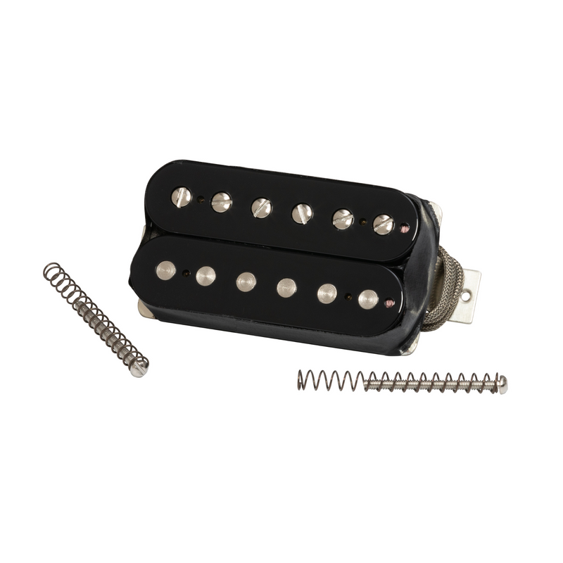 Gibson Custombucker Underwound Humbucker Pickup, Double Black, Uncovered