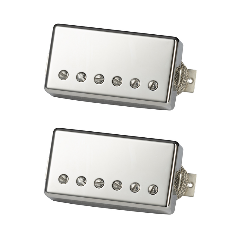 Gibson GreenyBucker Humbucker Pickup Set, Double Black, Nickel Cover