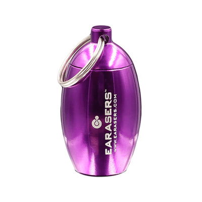 Earasers Stash Can Earplug Carrying Case, Various Colors