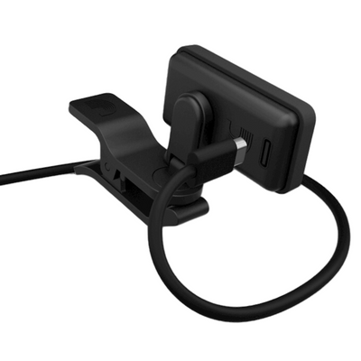 D'Addario Eclipse Rechargeable Clip-on Headstock Tuner, Black