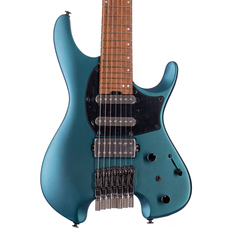 Ibanez Q547 Standard 7 String Electric Guitar, Blue Chameleon Metallic Matte
