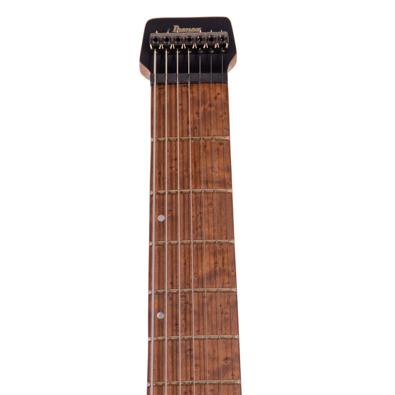Ibanez Q547 Standard 7 String Electric Guitar, Blue Chameleon Metallic Matte