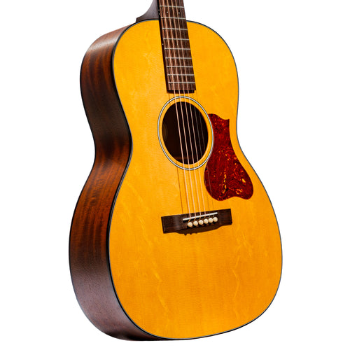 Iris Guitar Company RMC-000 12-Fret Acoustic Guitar, Bearclaw Spruce/Mahogany, Natural