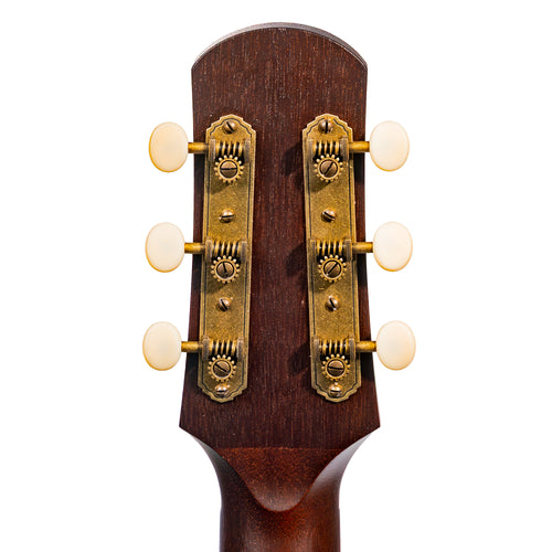 Iris Guitar Company RMC-000 12-Fret Acoustic Guitar, Bearclaw Spruce/Mahogany, Natural