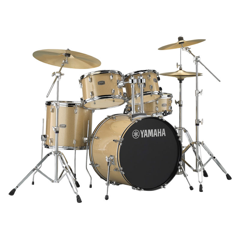 Yamaha Rydeen 5-Piece Shell Pack w/ 20" Bass Drum, Champagne Glitter