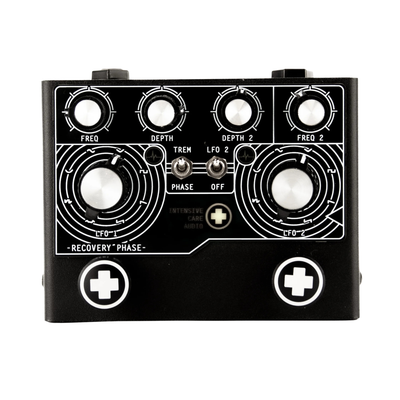 Intensive Care Audio Recovery Phase Phaser/Tremolo Effect Pedal