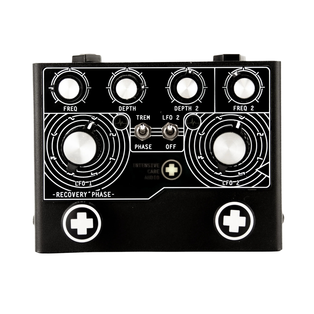 tremolo phaser pedal Intensive Care Audio Recovery Phase Phaser/Tremolo Effect Pedal
