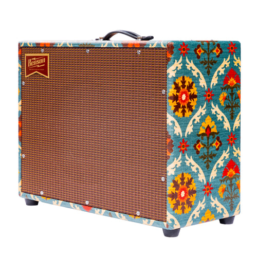 Benson Amps Redland 15 Reverb Guitar Combo Amplifier, Aunt Gertie/Oxblood