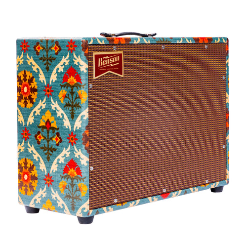 Benson Amps Redland 15 Reverb Guitar Combo Amplifier, Aunt Gertie/Oxblood