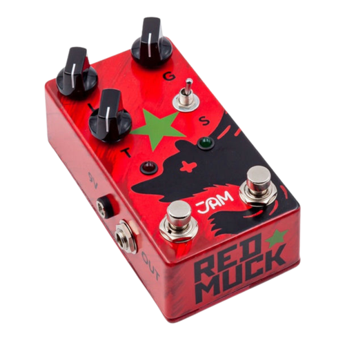 JAM Pedals Red Muck Mk.2 Fuzz Distortion Effect Pedal